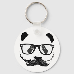 Llavero Bigote Pandaz en disco de DA