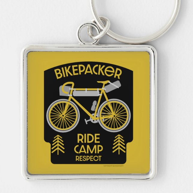 Llavero Bikeparo | Mochila | Touring | Camping (Frente)