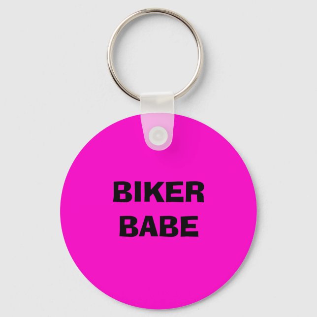 LLAVERO BIKER BABE (Anverso)