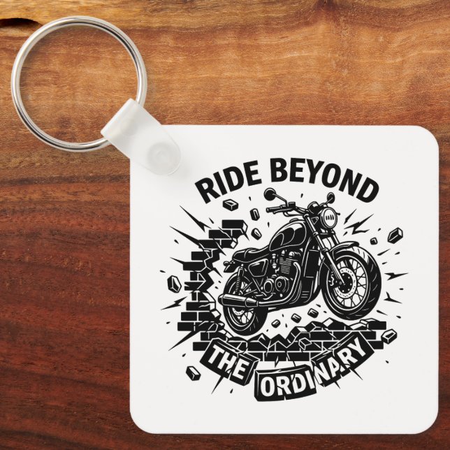 Llavero Biker Beyond Limits Ride (Anverso)