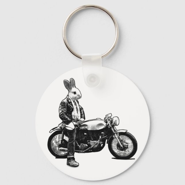 Llavero Biker Bunny (Anverso)