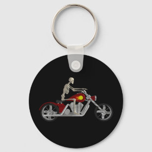 Llavero Biker Skeleton / Bicicleta Rider: Modelo 3D: Keych