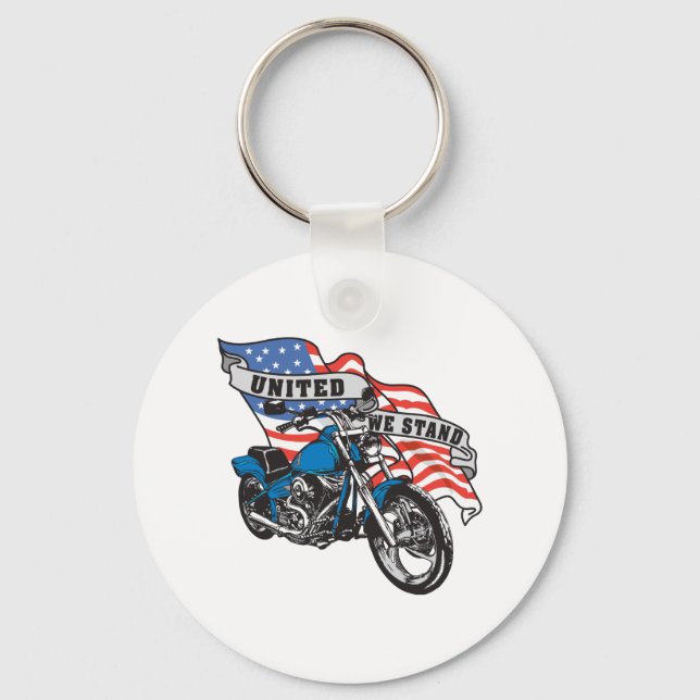 Llavero Biker United (Anverso)