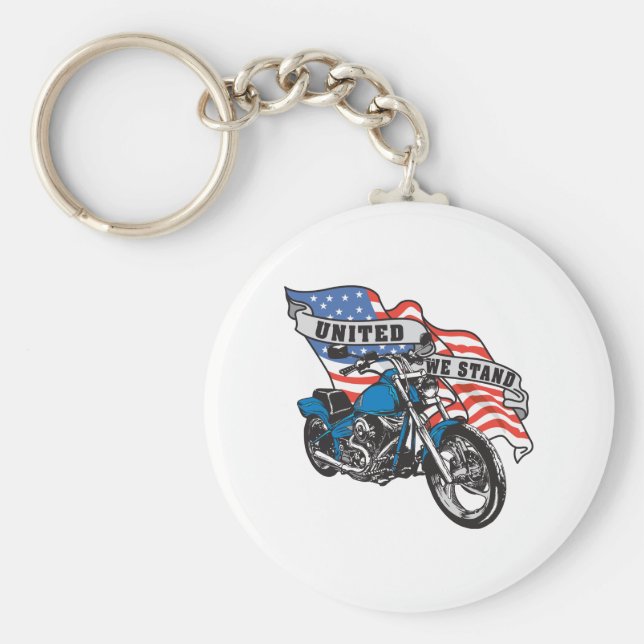 Llavero Biker United (Frente)