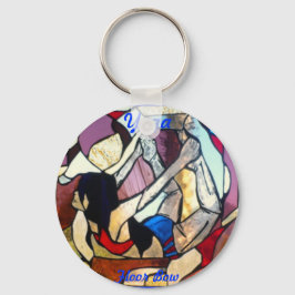 Llavero Bikram Yoga Bow Pose Dhanurasana Keychain