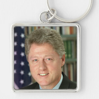 Llavero Bill Clinton Presidente Democrático Casa Blanca