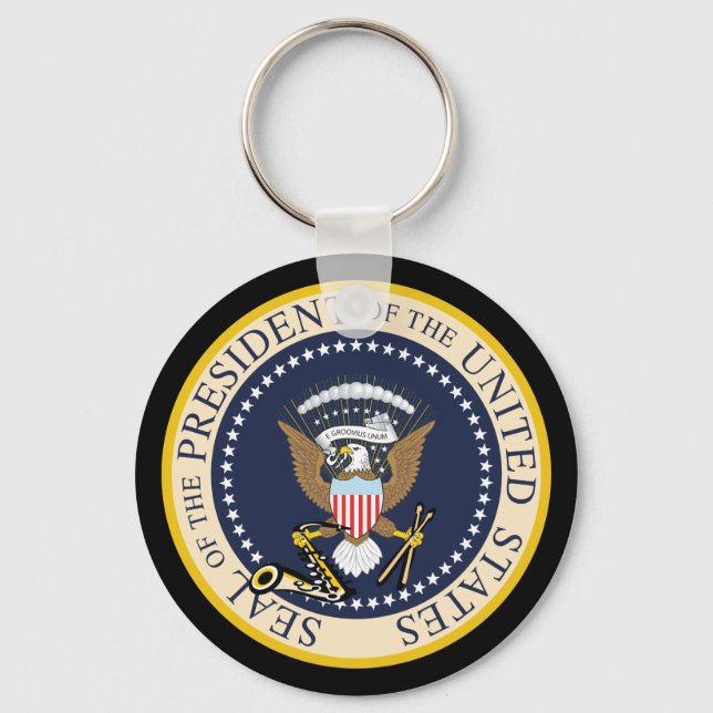 Llavero Bill Clinton : Sello presidencial: Keychain (Anverso)