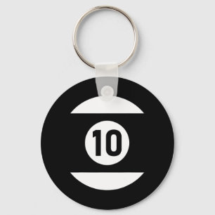 Llavero Billar Ll 10 Coincidiendo Billiards Regalo Hallowe