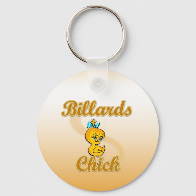 Llavero Billiards Chick (Anverso)