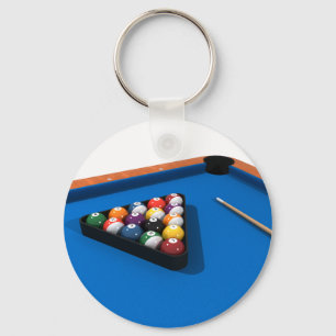 Llavero Billiards / Mesa de billar: Blue Felt: