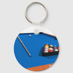 Llavero Billiards / Mesa de billar: Blue Felt: