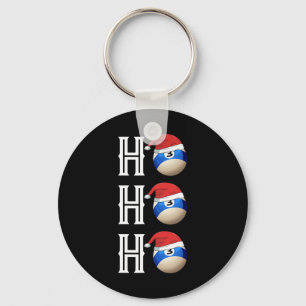 Llavero Billiards Navidades Santa Hat Pool Hall Fiesta reg