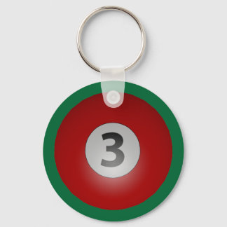 Llavero Billiards Three Ball