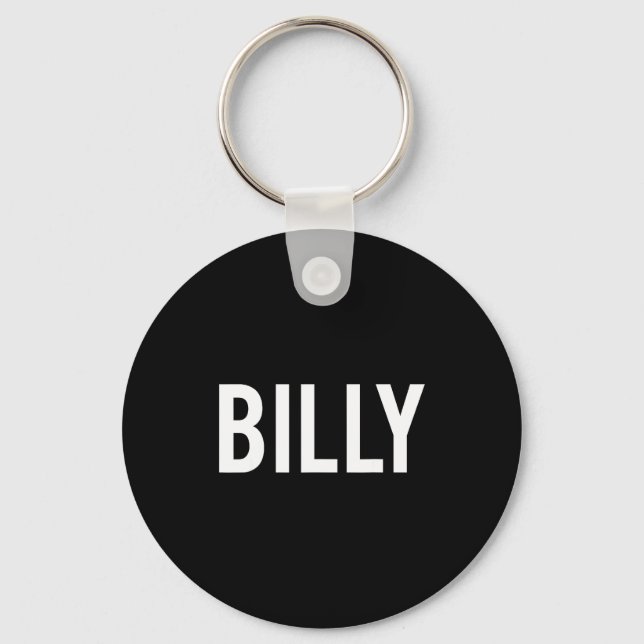 Llavero Billy - Cool New Funny Name Fan Gift Tee  (Anverso)