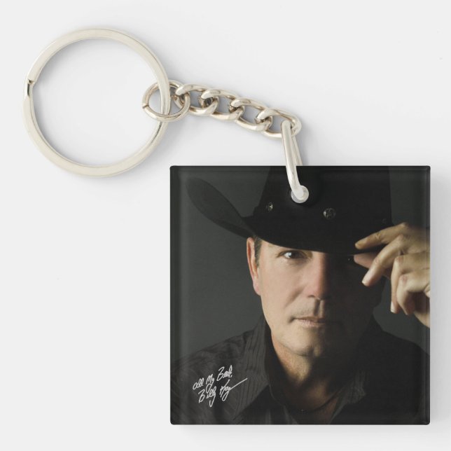 Llavero Billy Kay Gorra Tip Acrylic Keychain (Frente)