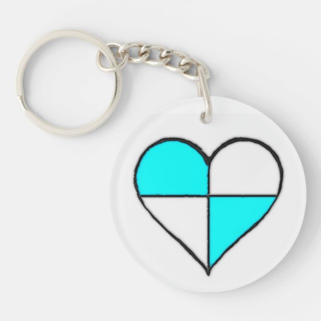Llavero ~Bimmer Heart~ KEYCHAIN, ¡PERSONALIZAR! (Frente)