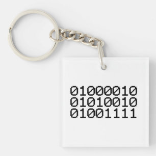 LLAVERO BINARY BRO