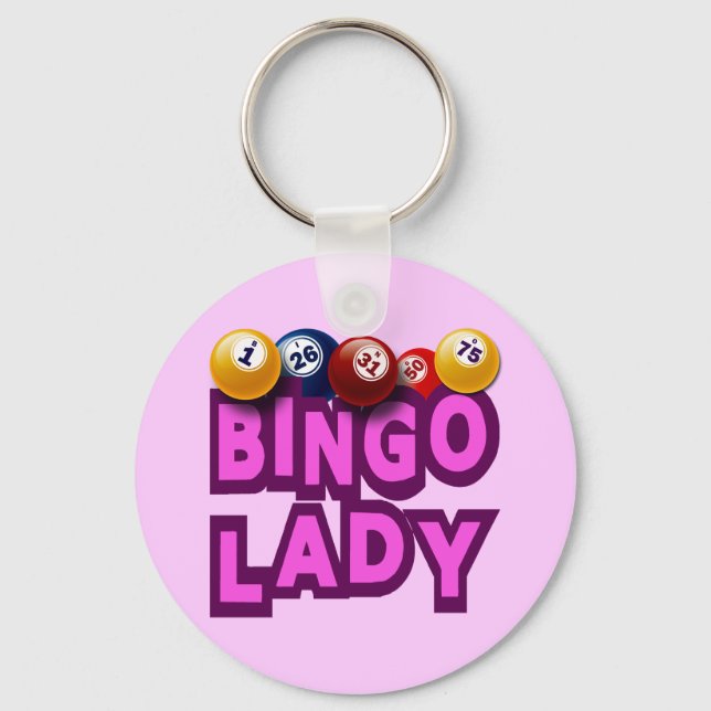 LLAVERO BINGO LADY (Anverso)