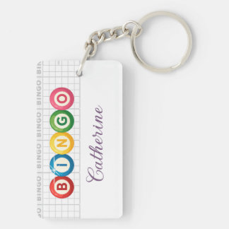 Llavero Bingo Personalized Keychain
