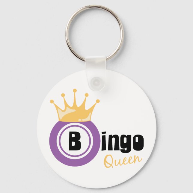 Llavero Bingo Queen (Anverso)