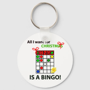 Llavero BINGO Quiero un bingo para Navidades