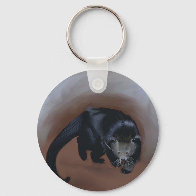Llavero Binturong (Anverso)