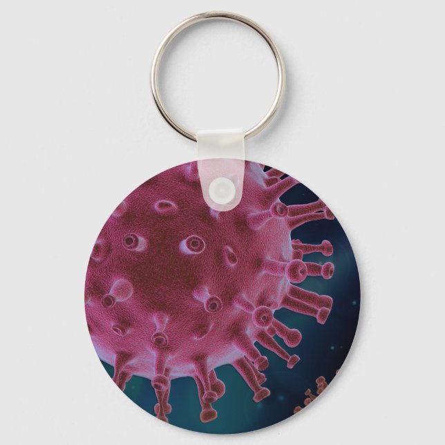 Llavero Biología del virus Covid (Anverso)
