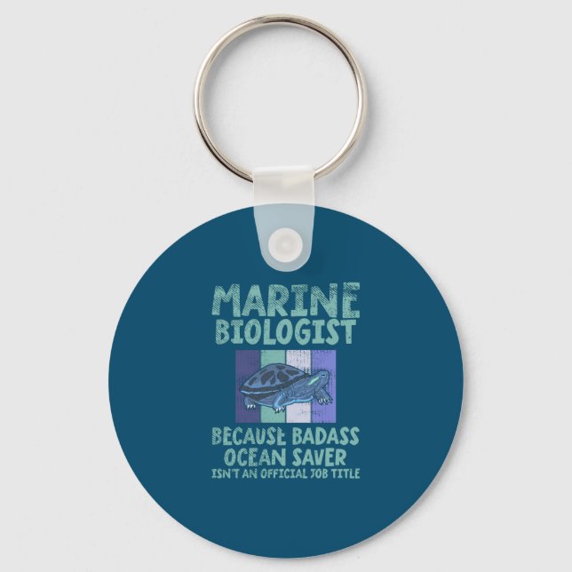 Llavero Biología marina (Anverso)