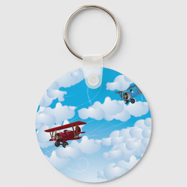 Llavero BiPlane's (Anverso)