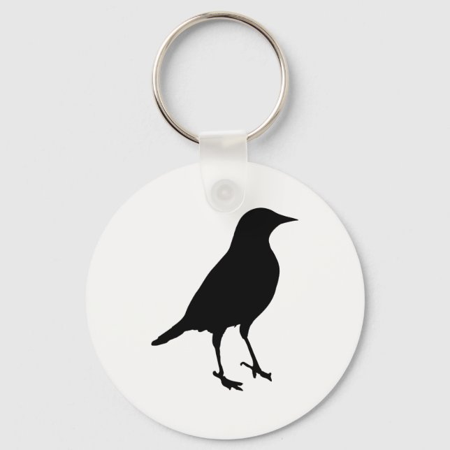 Llavero Bird Silhouette (Anverso)