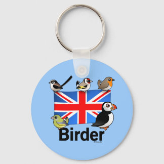 Llavero Birder del Reino Unido