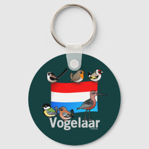 Llavero Birder holandés: Vogelaar