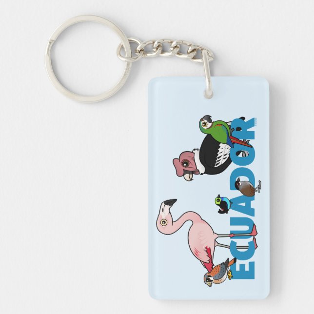 Llavero Birdorable Ecuador (Frente)