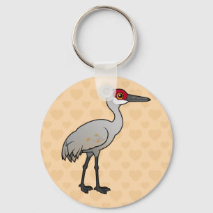 Llavero Birdorable Sandhill Crane