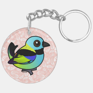Llavero Birdorable Verde-dirigió el Tanager
