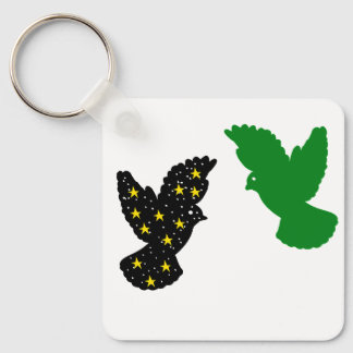 Llavero Birds Keychain – Twin Glide Silhouette Emblem