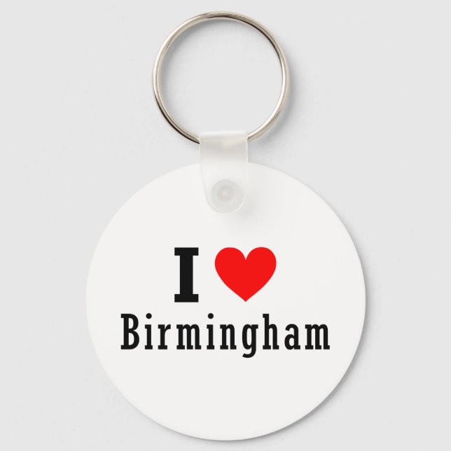 Llavero Birmingham, Alabama City Design (Anverso)