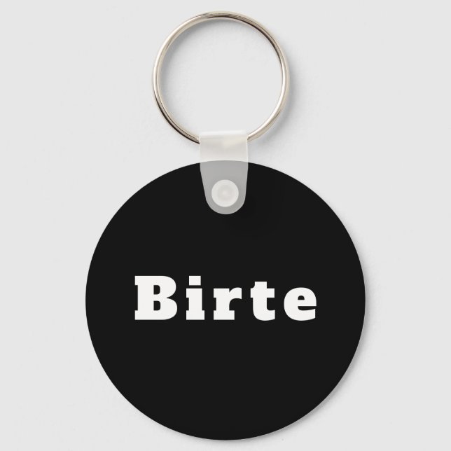 Llavero Birte (Anverso)