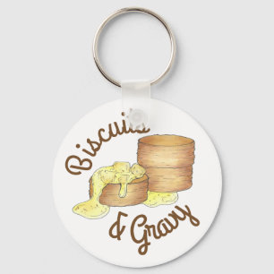 Llavero Biscuits y alimentos para el desayuno Sur de Gravy