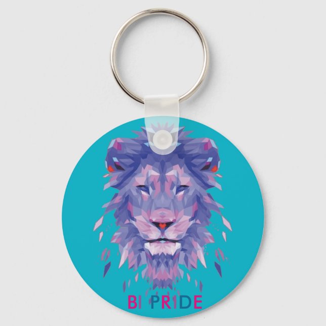 Llavero Bisexuality Pride Key Chain (Anverso)