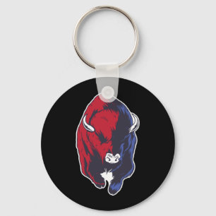 Llavero Bison Animal - Búfalo Nacional Americano