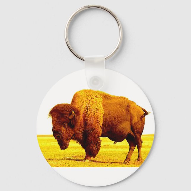 Llavero Bison / Búfalo (Anverso)