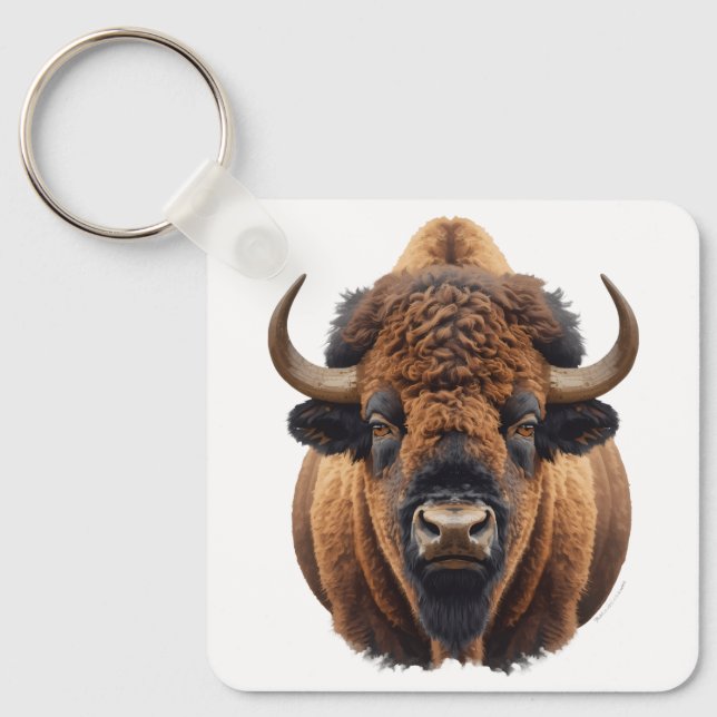 Llavero Bison / Buffalo (Anverso)