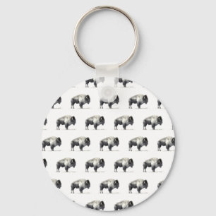 Llavero Bisonte Americano