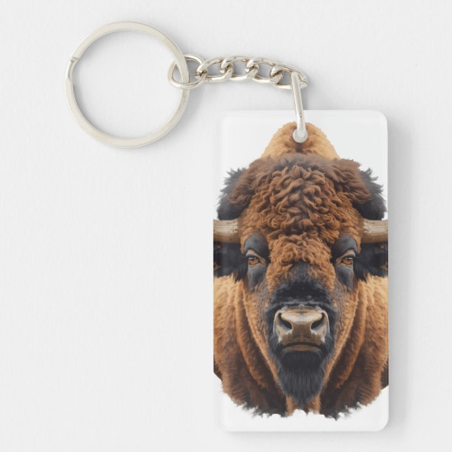 Llavero Bisonte / Búfalo (Frente)