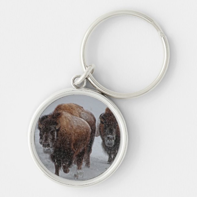 Llavero Bisonte de Yellowstone (Frente)