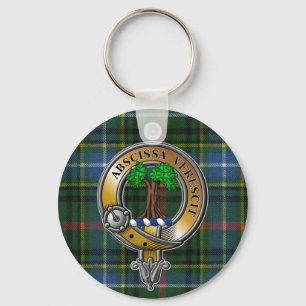 Llavero Bisset Tartan & Badge