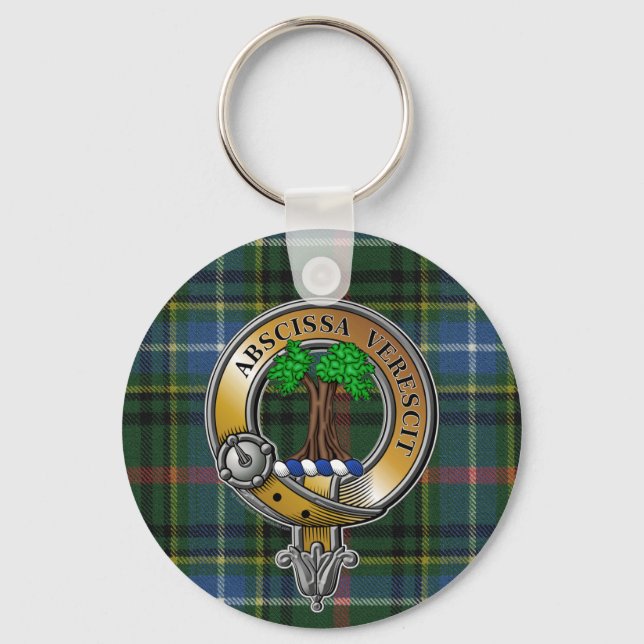 Llavero Bisset Tartan & Badge (Anverso)