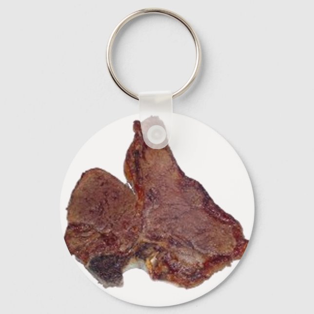 Llavero Bistec de T-bone (Anverso)