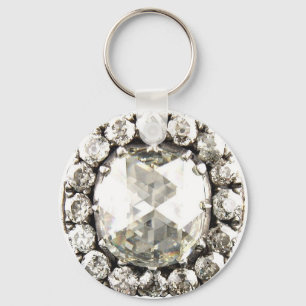 Llavero Bisutería diamante de imitación del vintage del